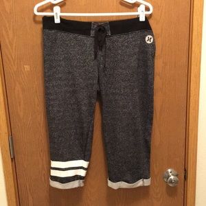 Lightly worn Nike x Hurley athletic capris.